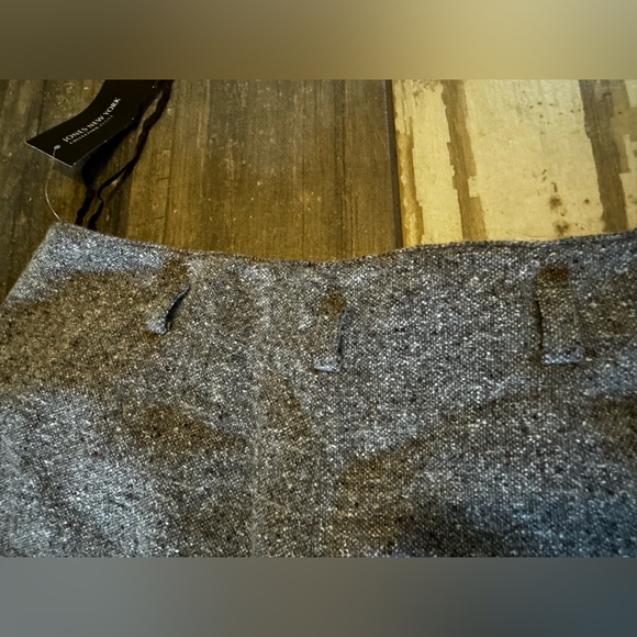 Jones New York wool blend work pants. Wide leg. Petite Small. Fall or winter. - Picture 4 of 9